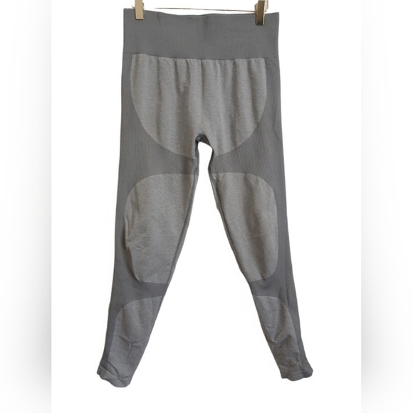 All 3 Seamless Orange,Blue, Grey Leggings - Picture 8 of 16